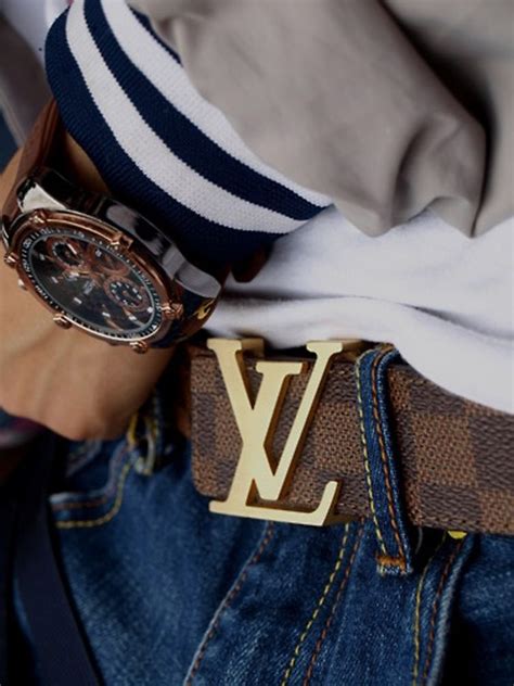 louis vuitton original belt|louis vuitton belt outfit men.